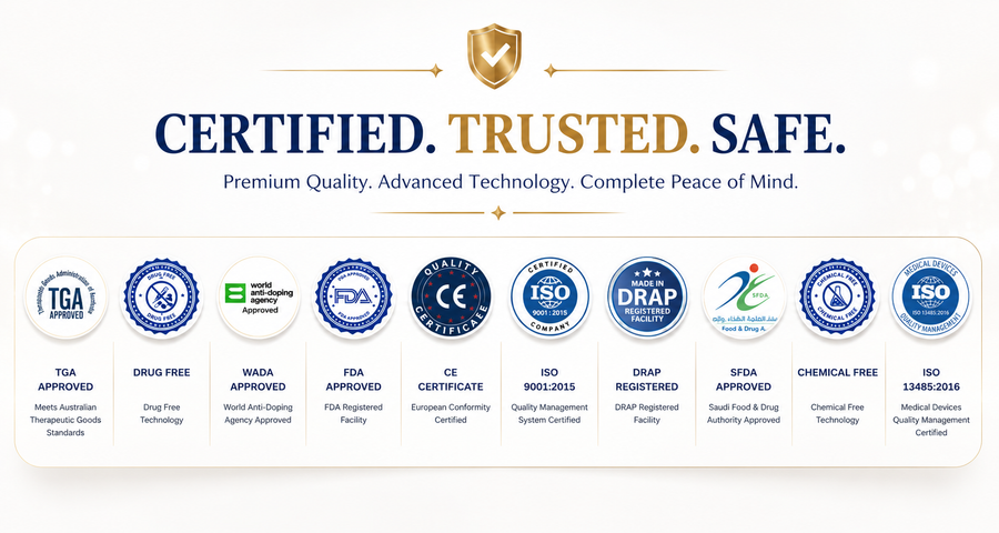 Certifications and trust badges