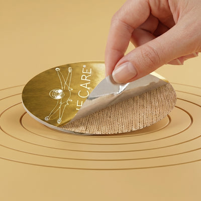 To apply Peel & Place the Disc